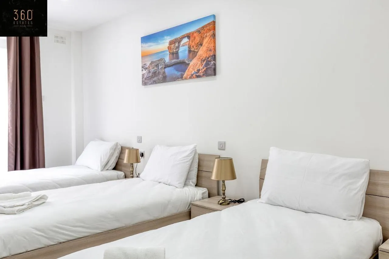 Beautiful, Spacious Apt With Bbq & Private Terrace By 360 Estates St. Julian's 0*,  Malta