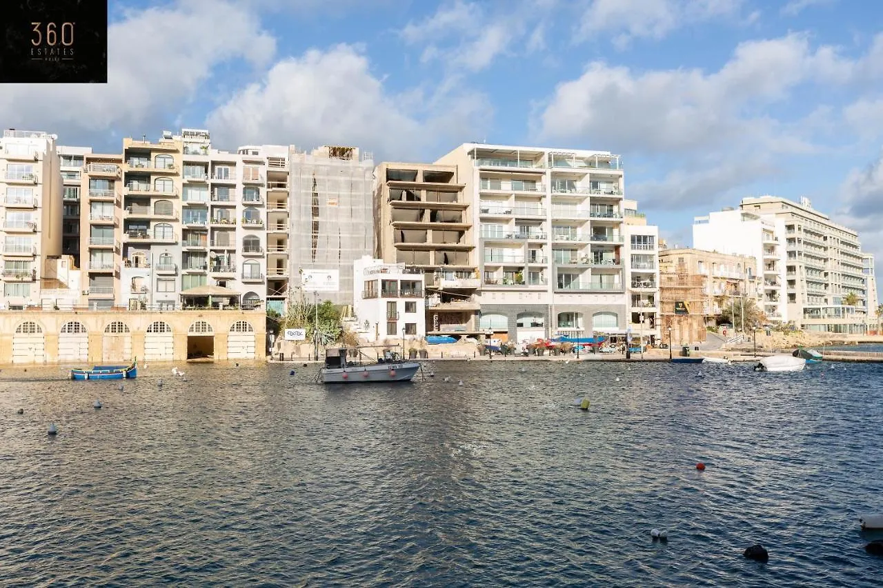 Lägenhet Beautiful, Spacious Apt With Bbq & Private Terrace By 360 Estates St. Julian's