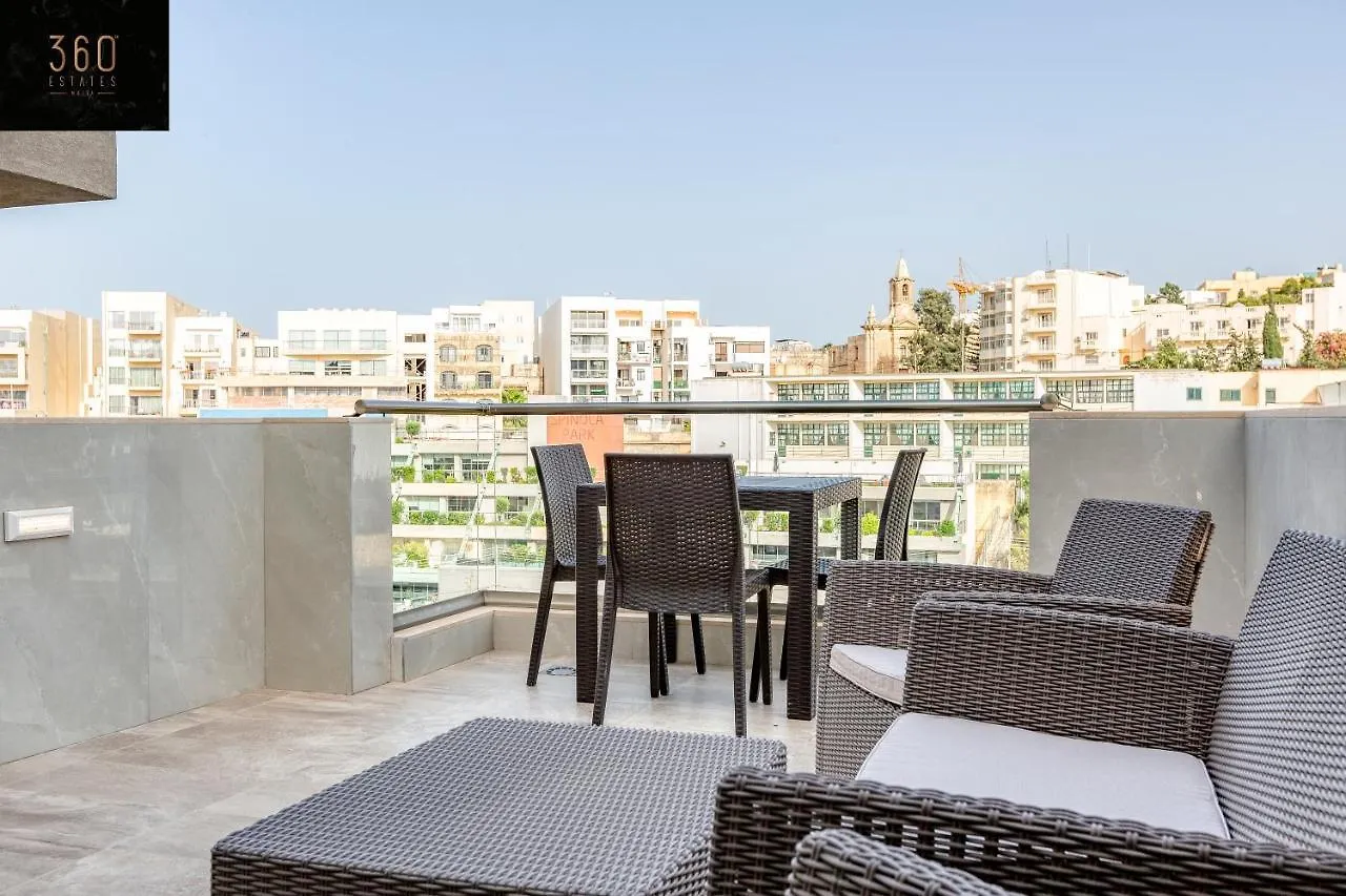 Beautiful, Spacious Apt With Bbq & Private Terrace By 360 Estates St. Julian's