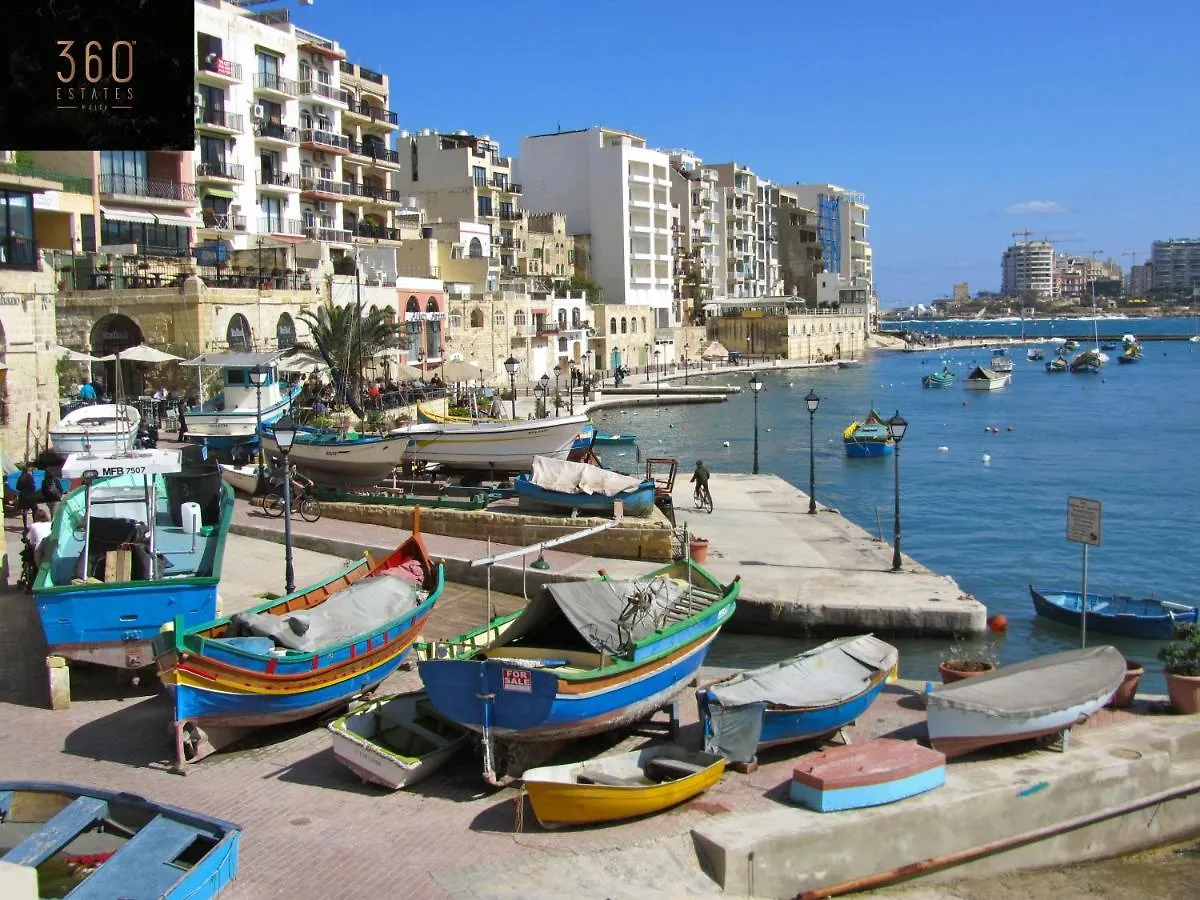 Beautiful, Spacious Apt With Bbq & Private Terrace By 360 Estates St. Julian's Malta